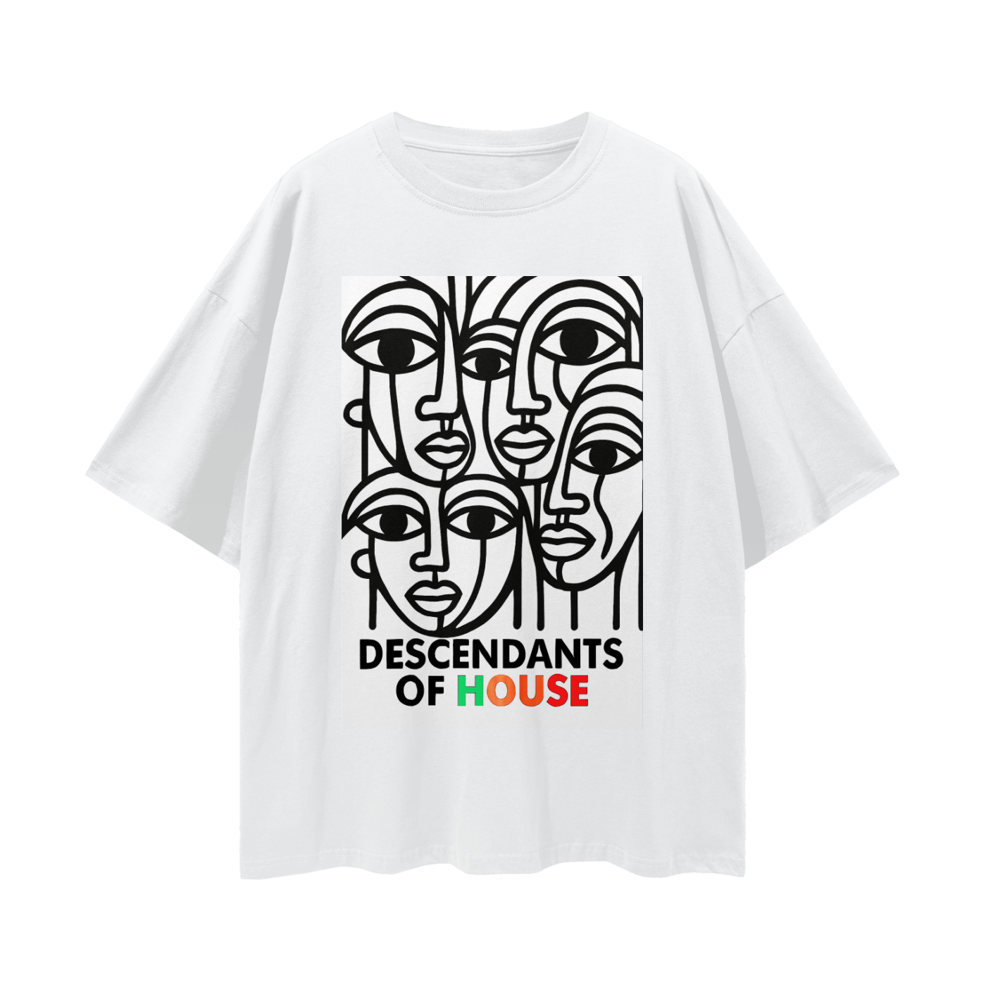 BX Streetwear Loose Drop Shoulder T-Shirt