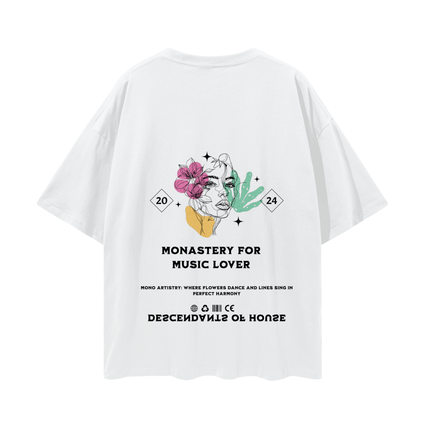 Streetwear Loose Drop Shoulder T-Shirt