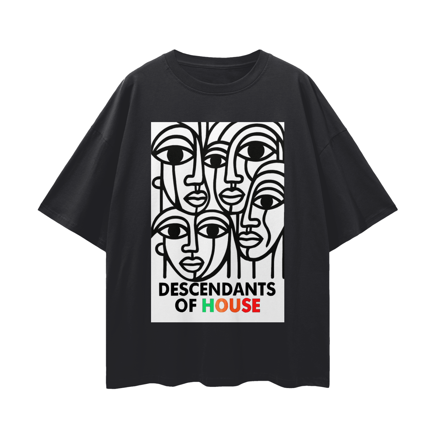 BX Streetwear Loose Drop Shoulder T-Shirt