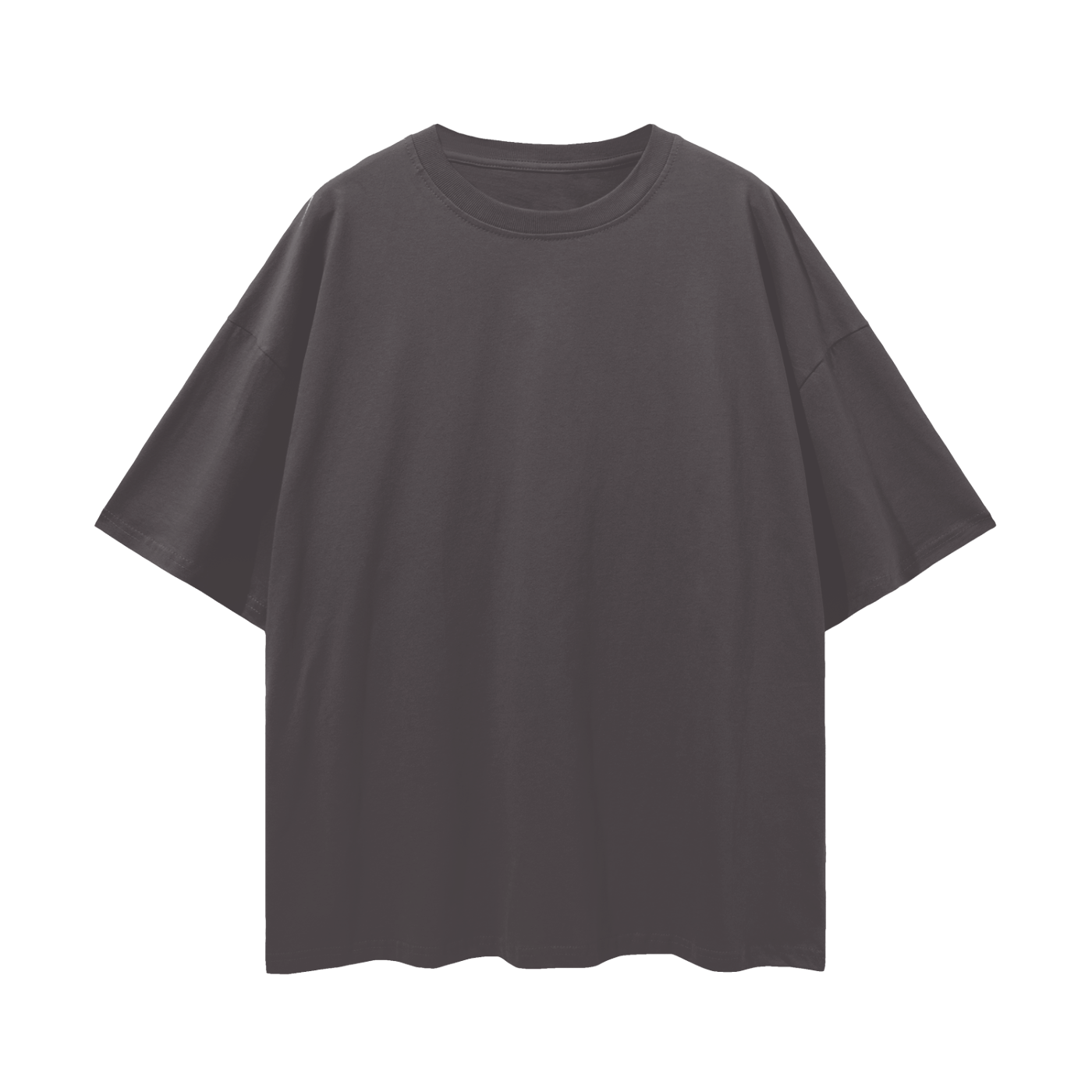 AAA bLANK T shirts Streetwear Loose Drop Shoulder T-Shirt