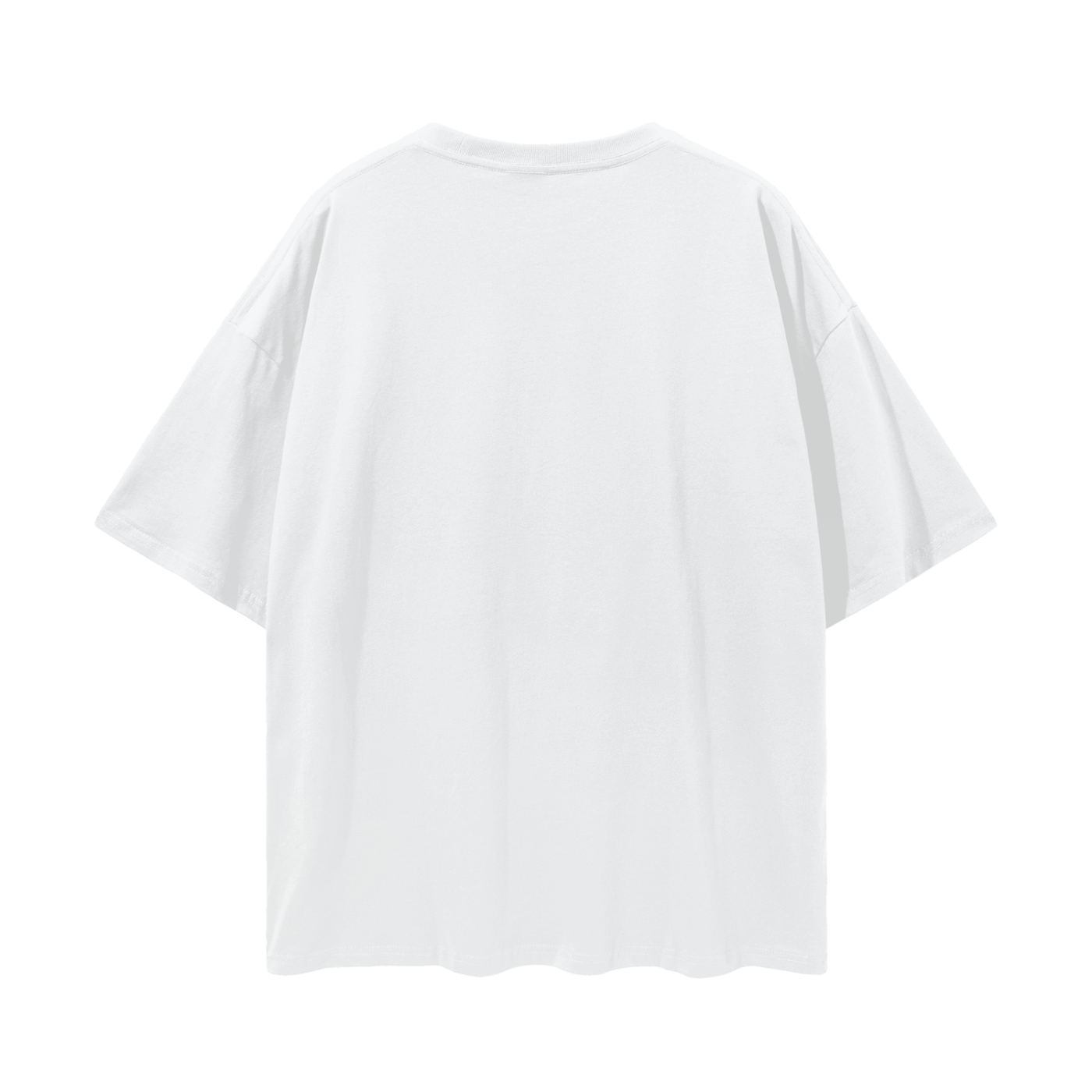 AAA bLANK T shirts Streetwear Loose Drop Shoulder T-Shirt