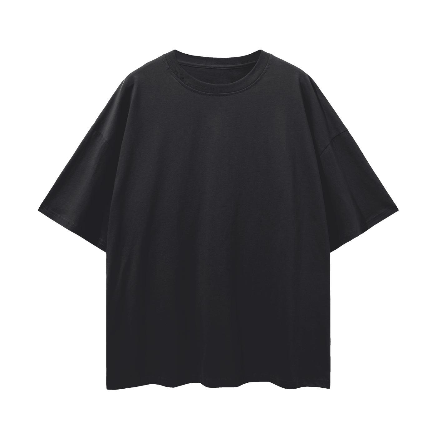 AAA bLANK T shirts Streetwear Loose Drop Shoulder T-Shirt